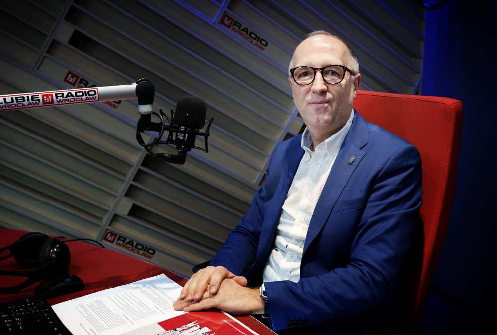 Rozmowa Dnia: Robert Leszczyński, pełnomocnik wojewody do spraw bezpieczeństwa - Robert Leszczyński w studiu Radia Wrocław.