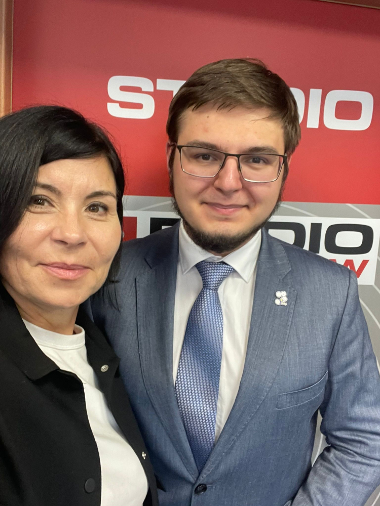 Chwalimy swoje: Jakub Leś i Manfred Gawlas - Jakub Leś był gościem Katarzyny Górnej-Drzewosz w programie "Chwalimy swoje".