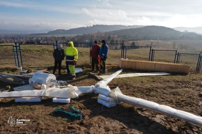 Trzy turbiny wiatrowe staną na g&oacute;rze Szubianka. Mają zahamować podwyżki cen wody