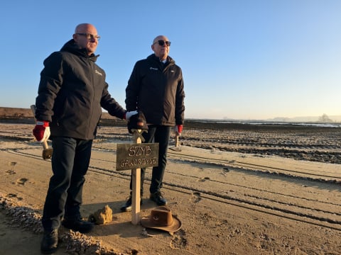 Nowy szyb Gaworzyce coraz bliżej. Tradycyjny rzut kapeluszem wskazał lokalizację odwiertu - 1
