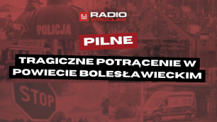 Tragiczne potrącenie w powiecie bolesławieckim. Nie żyje 81-letnia kobieta
