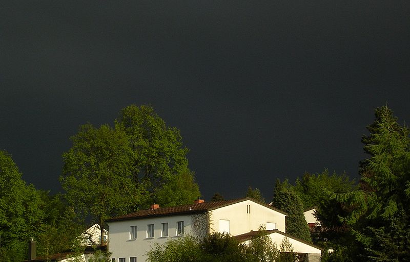 Gwałtowne ulewy w regionie - fot.LivingShadow/Wikipedia
