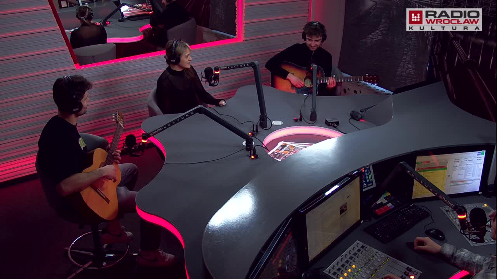 Kooji, Filip Baczyński i Sofia Le  - Fot. RWK