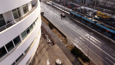 Rzeka na ul. Traugutta we Wrocławiu! Wielka awaria magistrali wodociągowej - 9