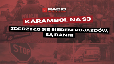 Karambol na S3 pod Głogowem. Jedna osoba nie żyje