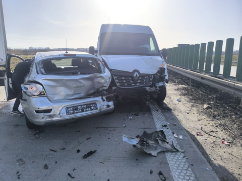 Karambol na autostradzie A4. Ogromne korki pod Wrocławiem [ZDJĘCIA] - 0
