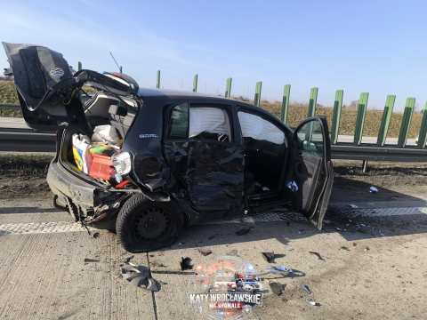 Karambol na autostradzie A4. Ogromne korki pod Wrocławiem [ZDJĘCIA] - 7