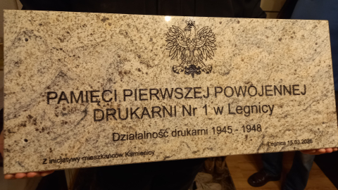To tu była pierwsza polska drukarnia na Dolnym Śląsku. Mieszkańcy Legnicy odtwarzają fakty sprzed lat - 1