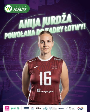 Arnija Jurdża powołana do reprezentacji Łotwy