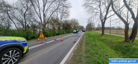 Nie żyje rowerzysta potrącony przez samochód. Tragiczny wypadek w Lubinie - 0