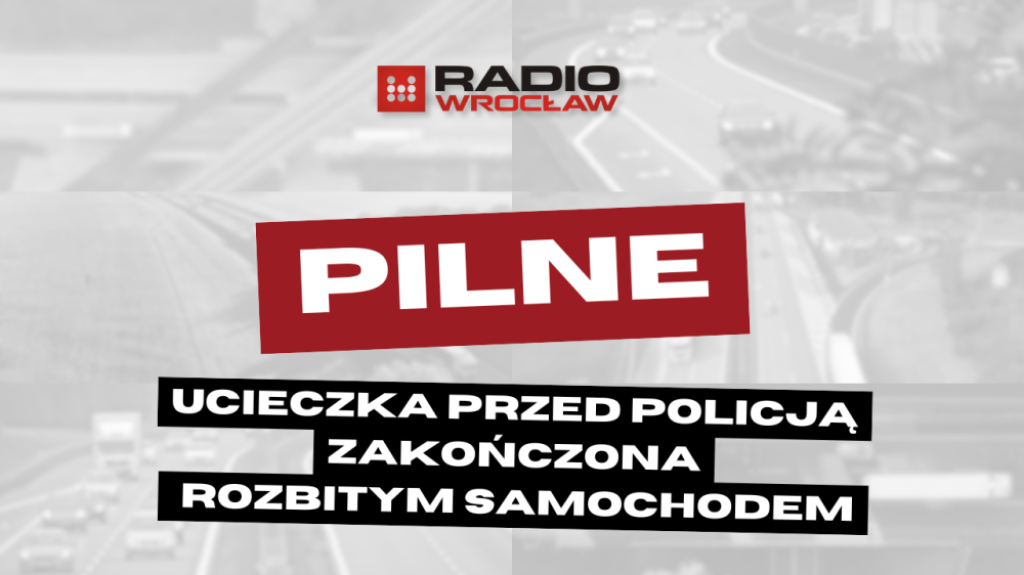 Policyjny pościg zakończony rozbitym autem. Uszkodzone dwa radiowozy - Ucieczka przed policją zakończyła się uderzeniem w drzewo. Kierowca w szpitalu