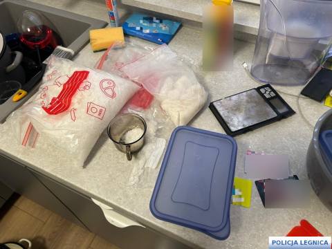Fabryka narkotyków zlikwidowana. Policjanci zabezpieczyli 12 kilogramów metamfetaminy [ZDJĘCIA] - 1