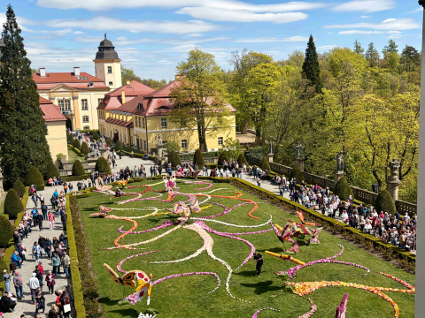 Kolory i zapachy w Zamku Książ. Byliśmy na Tauron Festiwalu Kwiatów i Sztuki - 16