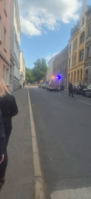 Zawaliła się kamienica w Görlitz. Nieoficjalnie: mogło dojść do wybuchu. Strażacy z Polski przeszukują rumowisko - 5