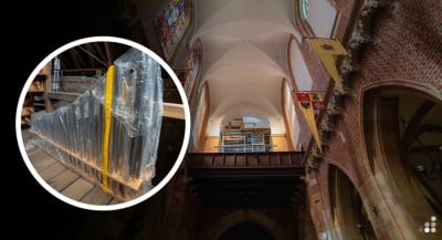 W Katedrze Wrocławskiej montują gigantyczne organy Sauera. "Drugie największe w Europie"