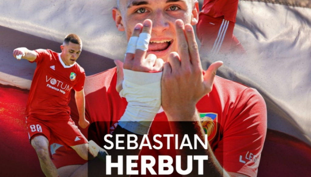 Sebastian Herbut powołany do reprezentacji Polski do lat 18 - Sebastian Herbut w reprezentacji Polski do lat 18