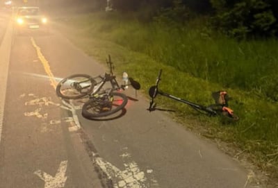 Jechał na hulajnodze elektrycznej, potrącił rowerzystę i uciekł. Są nowe ślady