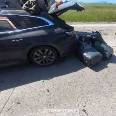 Poważny wypadek na autostradzie A4, trwają poszukiwania kierowcy. Ogromne korki w kierunku Wrocławia [ZDJĘCIA] - 5
