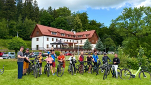 Ostre Koło w Świeradowie-Zdroju! Bawiliśmy się wsp&oacute;lnie na rowerowych trasach