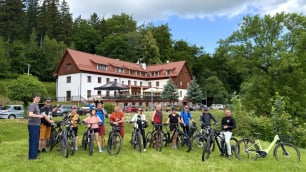 Ostre Koło w Świeradowie-Zdroju! Bawiliśmy się wsp&oacute;lnie na rowerowych trasach