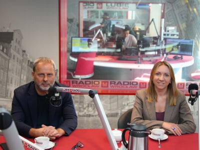 Debata parlamentarna: Paweł Hreniak i Jolanta Niezgodzka w studiu Radia Wrocław