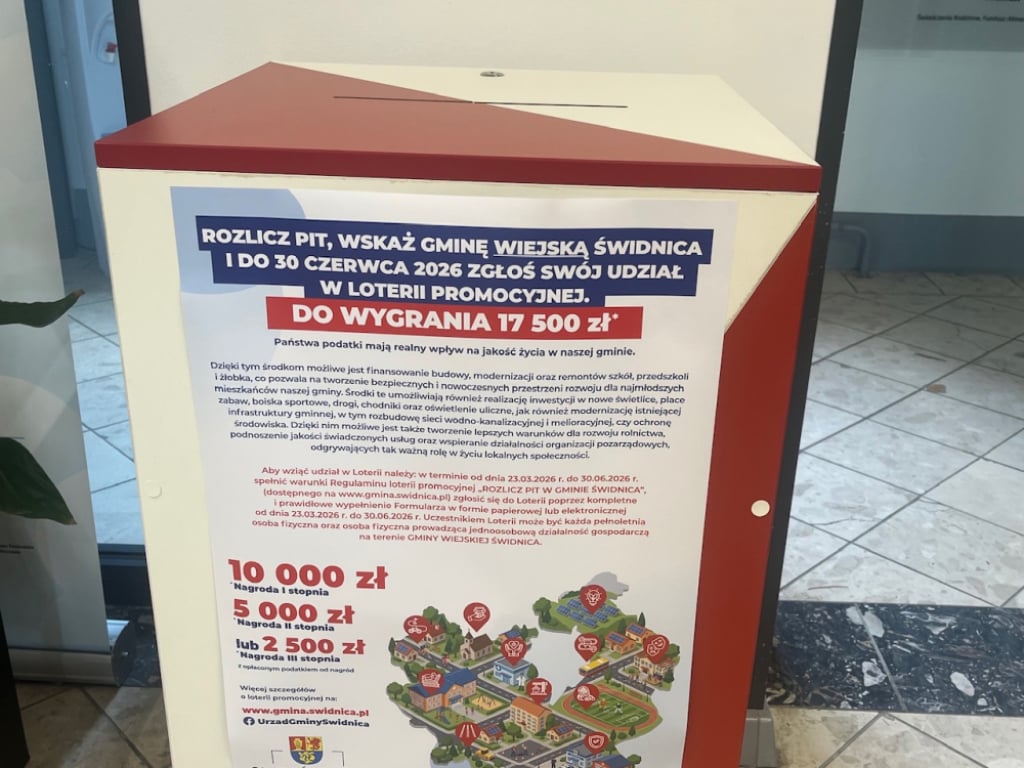 Nawet 10 tysięcy złotych nagrody za rozliczenie PIT. Tak gmina zachęca do płacenia podatku na miejscu