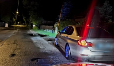 Nocny pirat drogowy zatrzymany. Przekroczył prędkość o ponad 100 km/h!