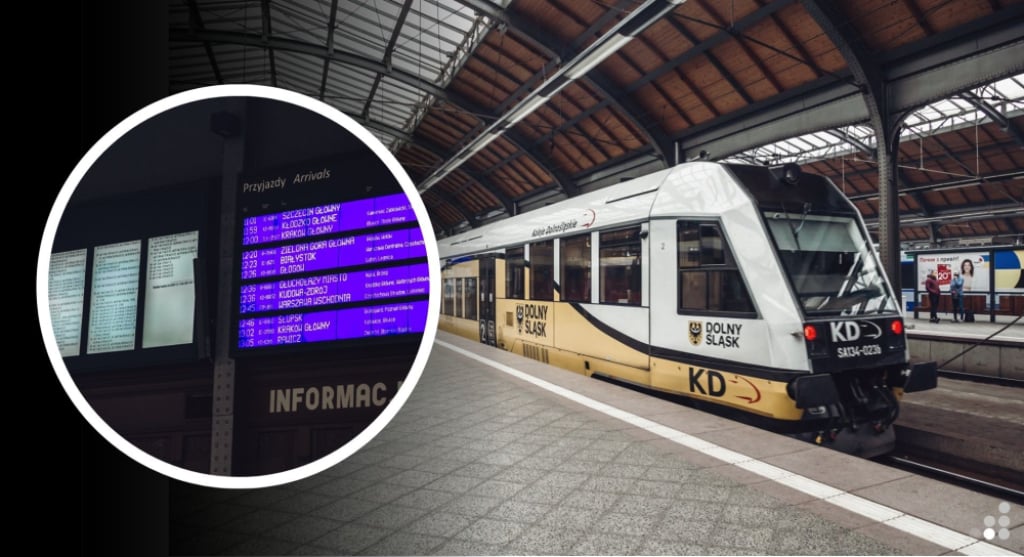 Awaria na kolei. Pociągi we Wrocławiu mają duże opóźnienia