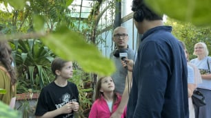 Majewskie Budzenie prosto z ogrodu botanicznego. Dziwidło kwitło na naszych oczach!