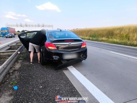 Karambol na autostradzie A4. Jedna osoba ranna, trasa w stronę Wrocławia była zablokowana [ZDJĘCIA] - 9