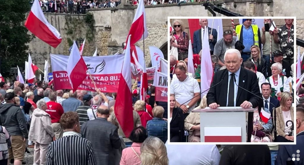 Prezes Prawa i Sprawiedliwości Jarosław Kaczyński odwiedził dziś Kłodzko. Zapowiedział, iż jutro będzie na Zaporze Pilchowickiej