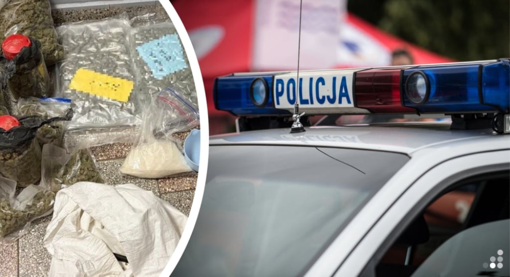 Policjanci z Kłodzka zlokalizowali magazyn narkotyków. Klucz do drzwi znaleźli w bieliźnie podejrzanego...