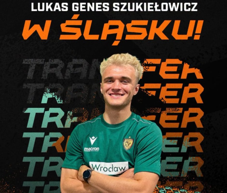 Wnuk znanego trenera i syn byłej reprezentantki kraju zagra w Śląsku