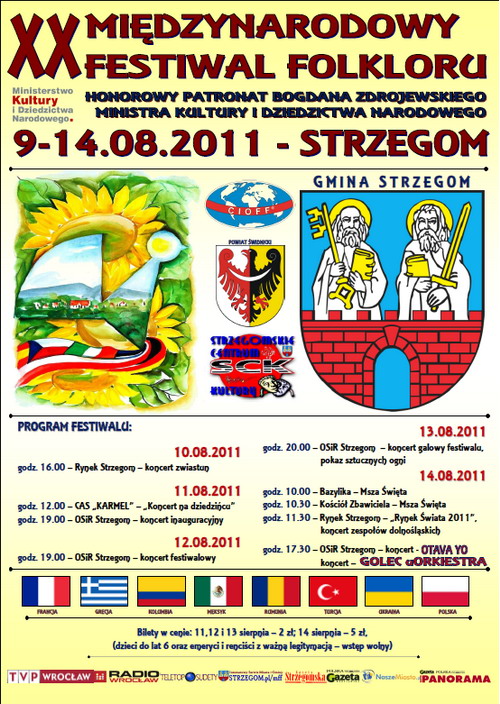 Koniec festiwalu folkloru w Strzegomiu - Fot. mat. prasowe