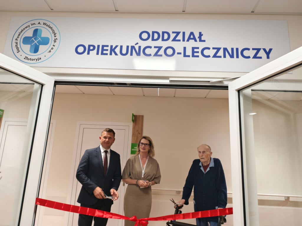 14 milionów złotych i 39 nowych miejsc opieki długoterminowej. Zakończyła się modernizacja w złotoryjskim szpitalu powiatowym