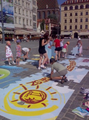 Eko-Puzzle na wrocławskim Rynku - 0