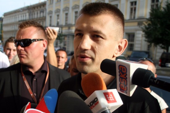 Tomasz Adamek u Gulbinowicza - Fot. archiwum prw.pl