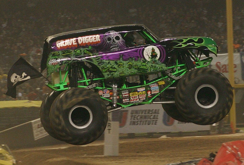 Grave Digger w centrum miasta - Fot. Wikibofh/Wikipedia