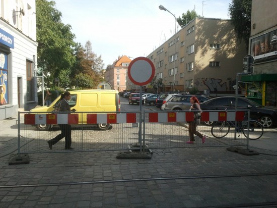 Uwaga kierowcy, zamknięta Kotlarska - 4