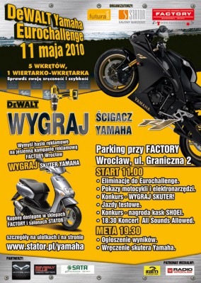 5 wkrętów, 1 wkrętarka - sprawdź swoją zręczność i szybkość, wygraj sportowy motocykl Yamaha R1 - 0