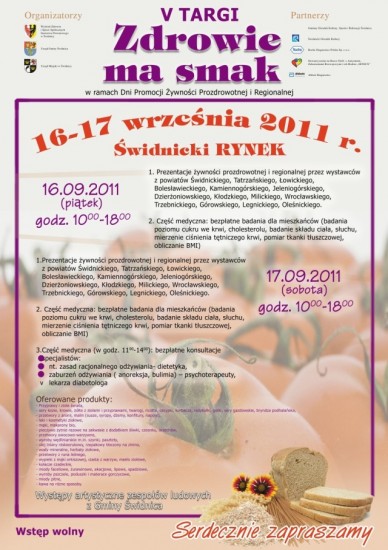 Jarmark ekologiczny w Świdnicy -