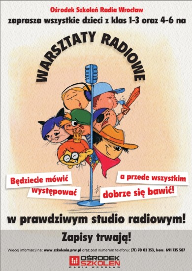 Warsztaty dla najmłodszych - fot. mat. prasowe