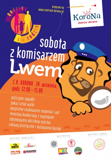 Oznakuj rower z Komisarzem Lwem! -