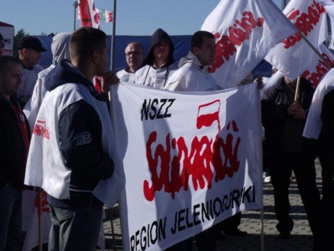 Związkowcy kontra koncern Bauera! - 10