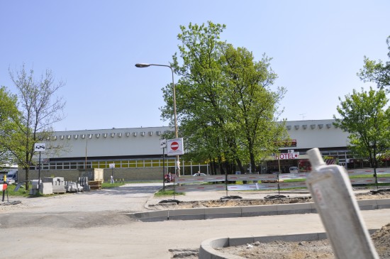 Utrudnienia przy dworcu PKS -
