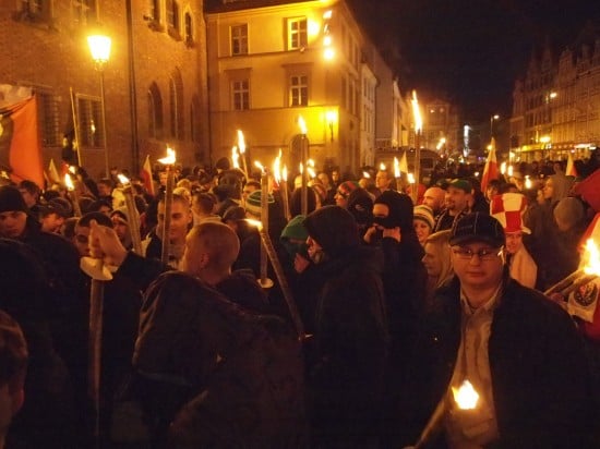 W centrum starli się manifestanci  - 5