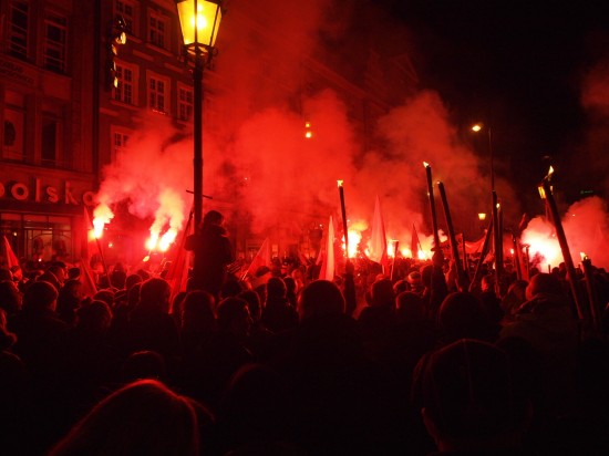 W centrum starli się manifestanci  - 6