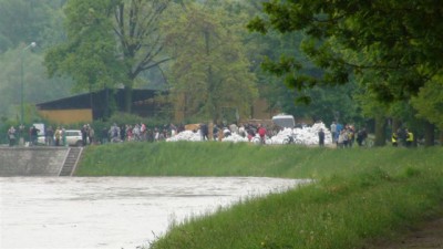 Wielka woda na Dolnym Śląsku, 22.05.10 - relacja - 21
