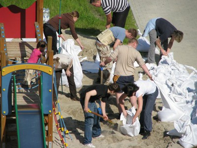 Wielka woda na Dolnym Śląsku, 22.05.10 - relacja - 43