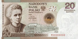  Maria Skłodowska znów na banknocie - 0